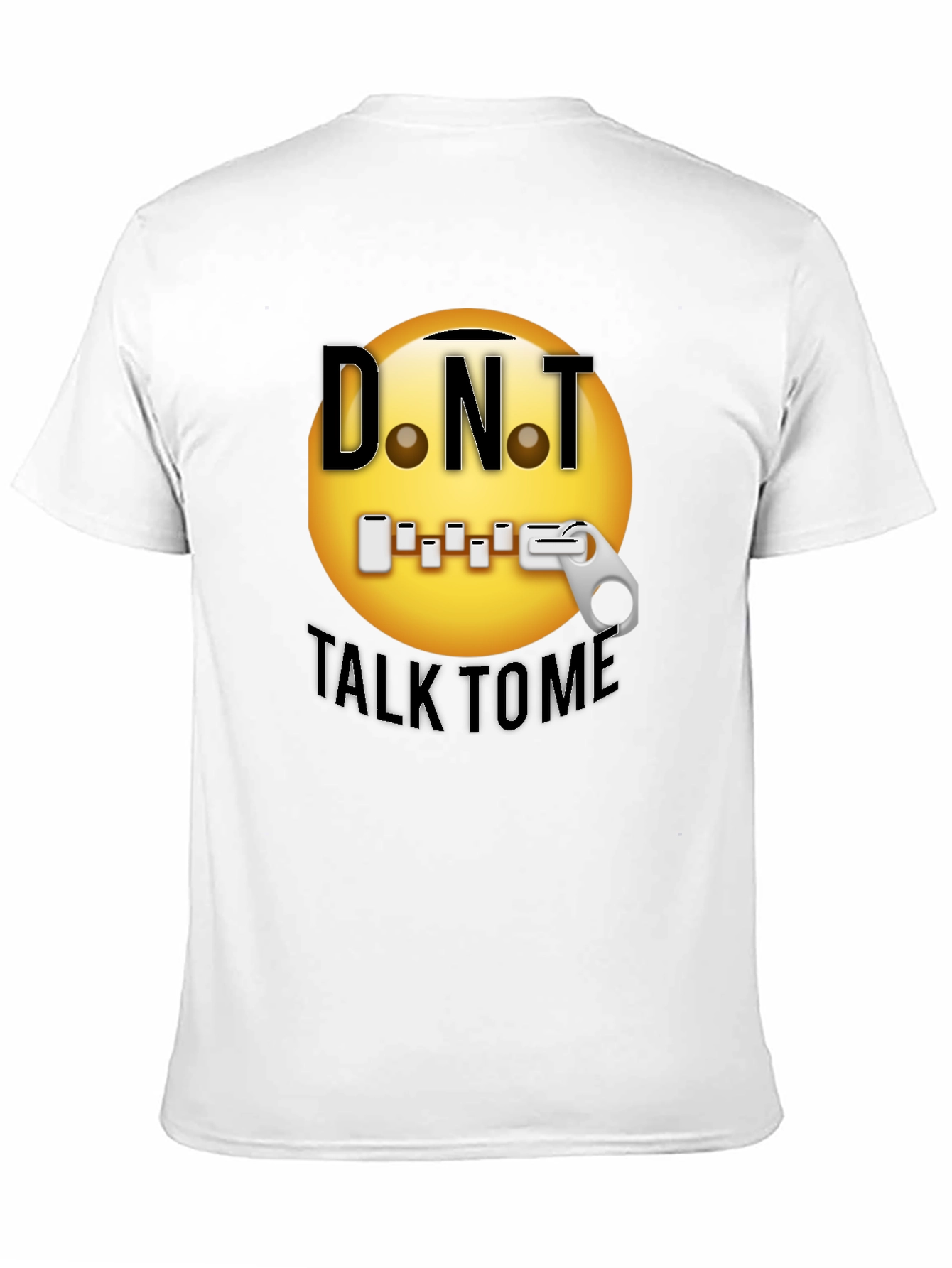 Dont Talk To Me T-Shirt Funny Emoji Graphic Tee