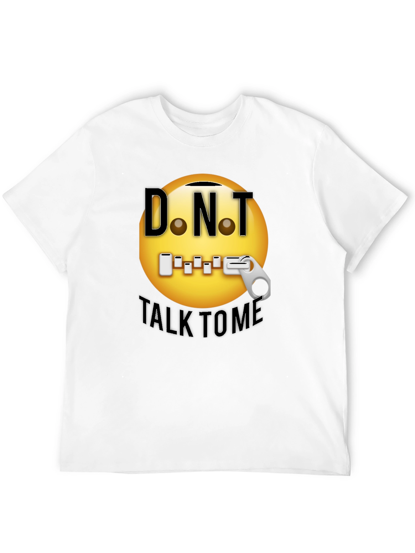 Dont Talk To Me T-Shirt Funny Emoji Graphic Tee