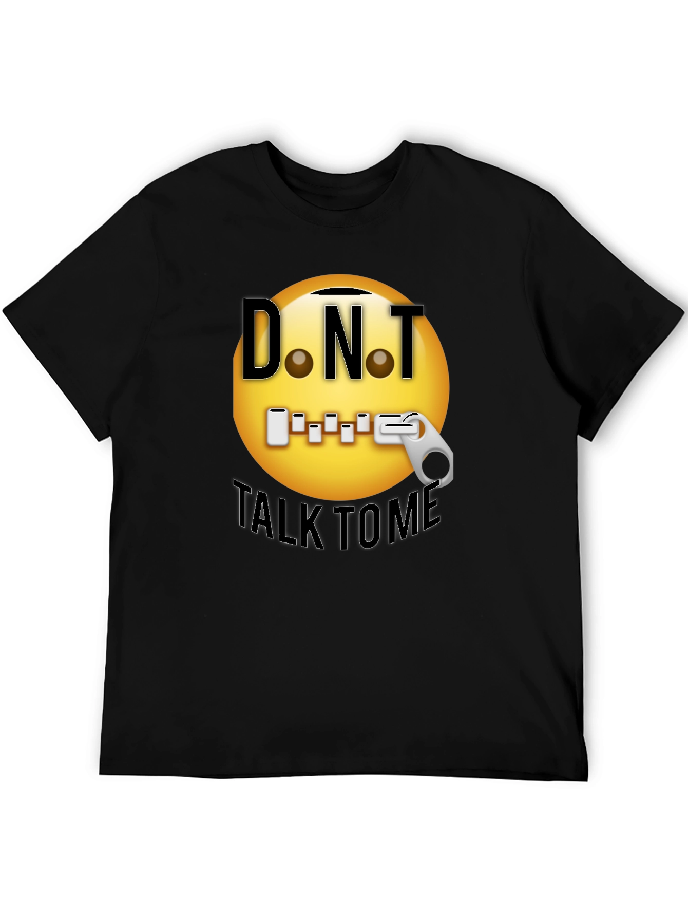 Dont Talk To Me T-Shirt Funny Emoji Graphic Tee