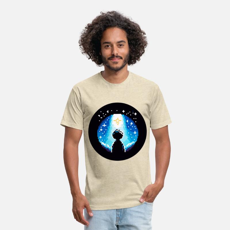 Digital Night Sky - 8-Bit Childhood Dreams