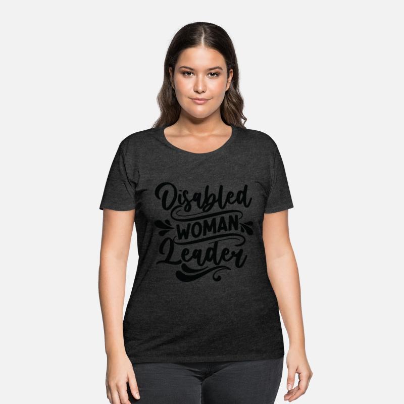 Disabled Woman Leader Design (Black Lettering)
