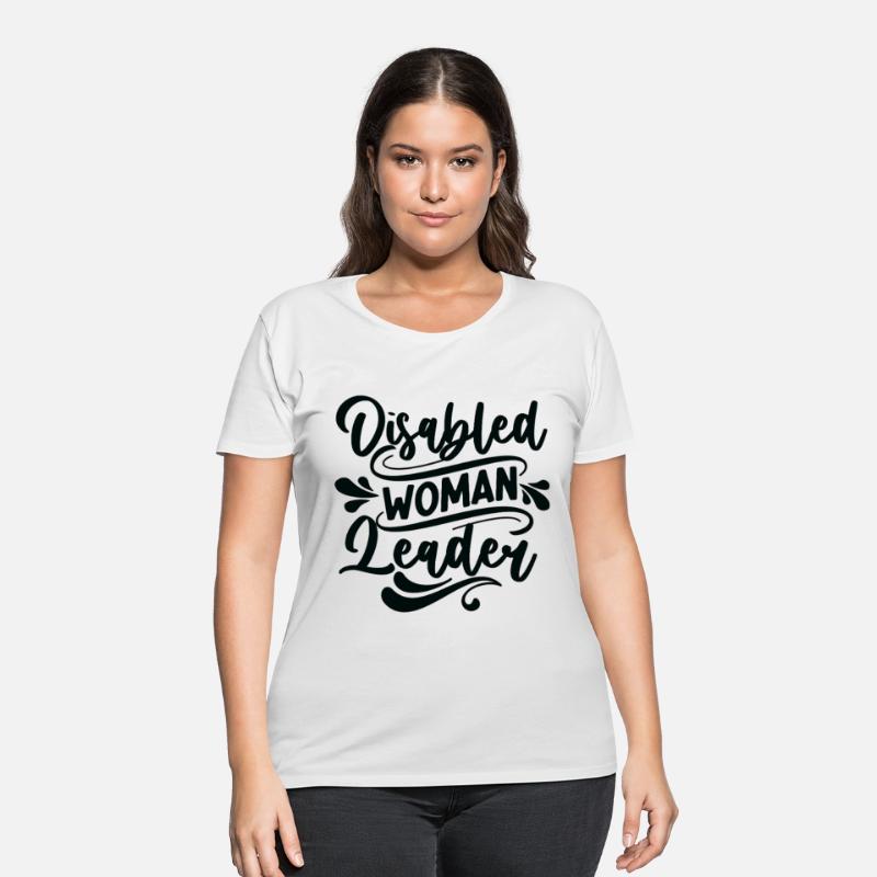 Disabled Woman Leader Design (Black Lettering)