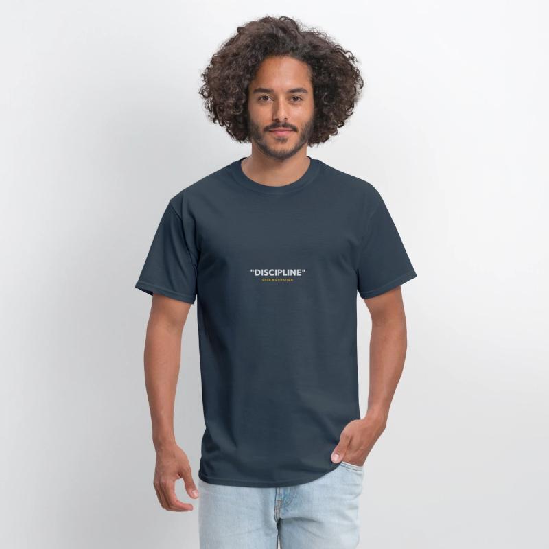 Discipline Over Motivation, Motivational T-Shirt
