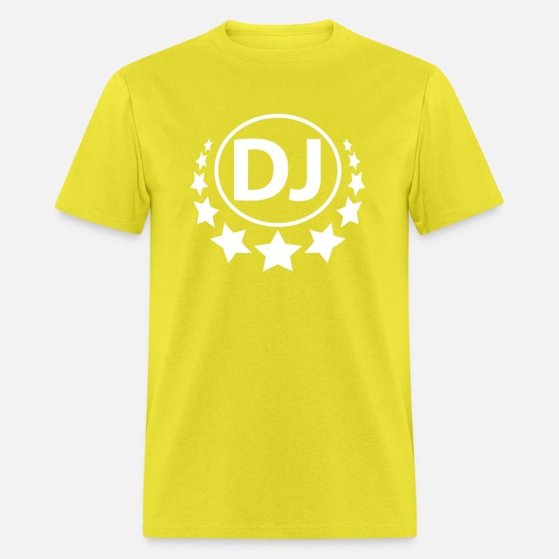 DJ Deejay Star Dance Club Disco Music Party Logo