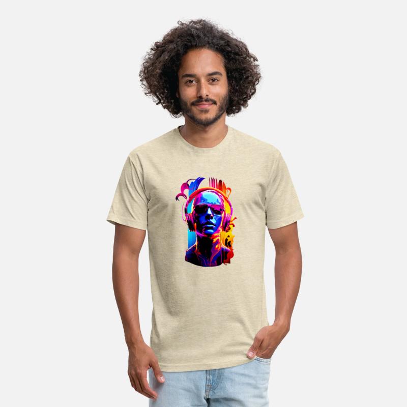 dj wearing headphones