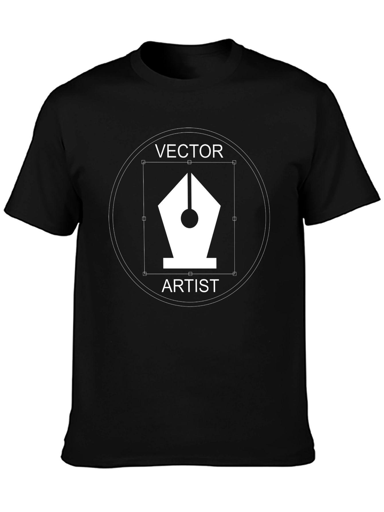 Vector Artist Black T-Shirt