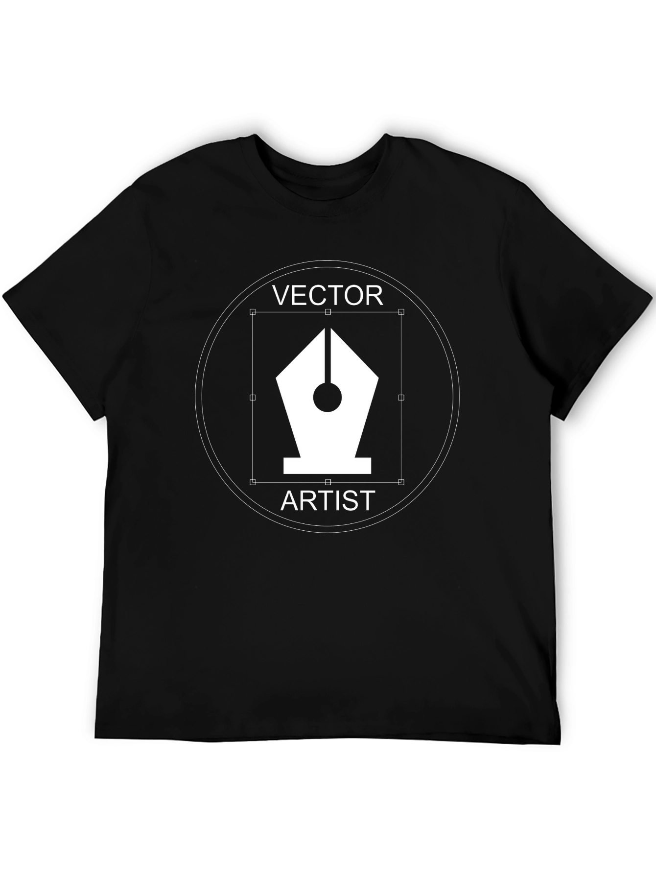 Vector Artist Black T-Shirt