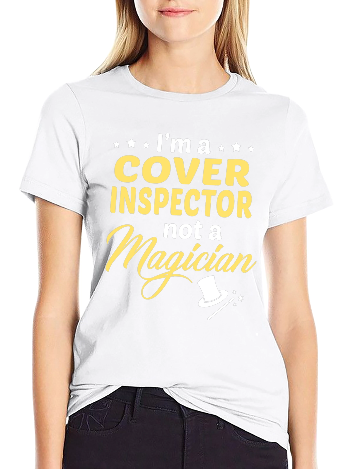 Cover Inspector T-Shirt Funny Job Gift Tee