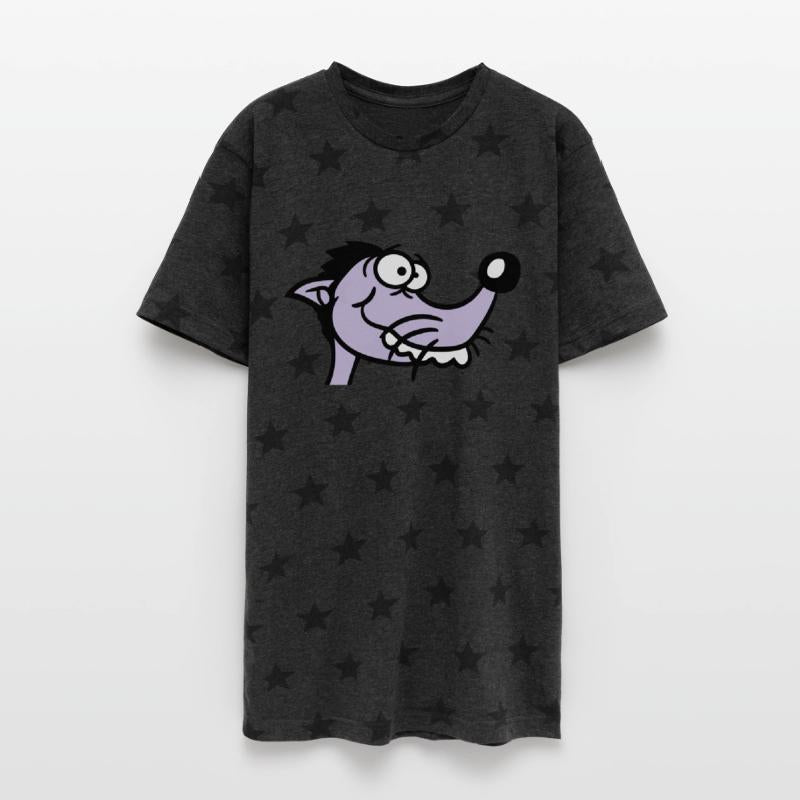 Dog Face Stupid Guy Funny Crazy Mad Weird Cool Fun