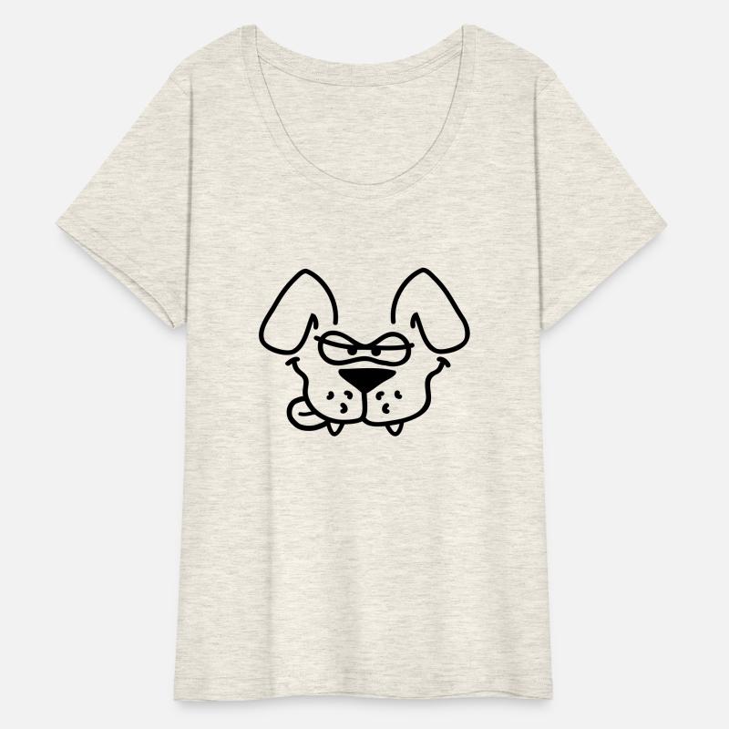 Dog Looks Evil Dangerous Funny Sticks Out Tongue