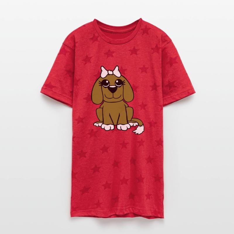 Dog Sitting Small Pretty Lady Bow Female Cute Cool