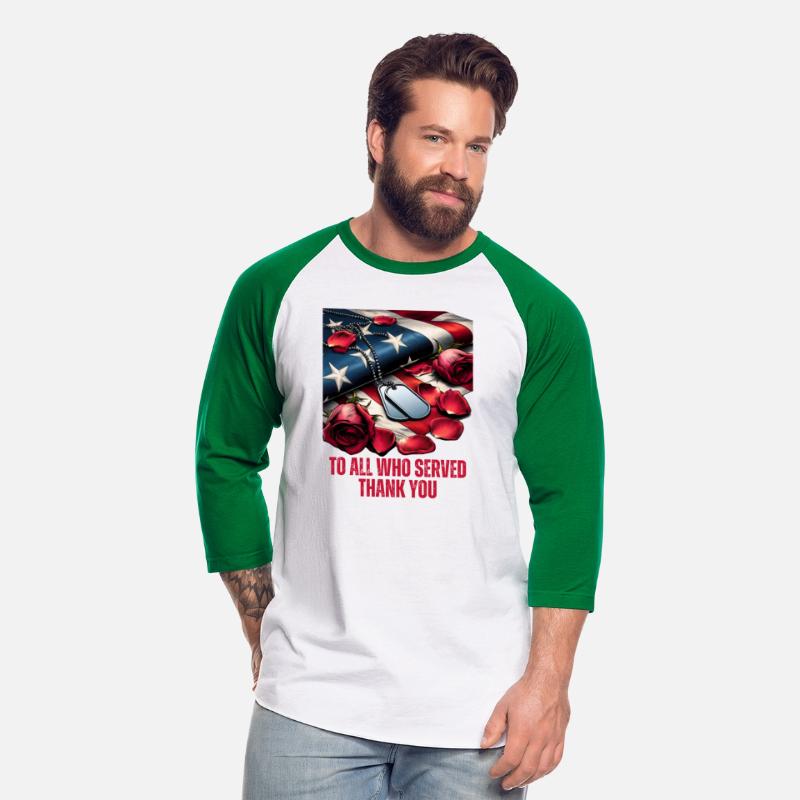 Dog Tags Coins Flag Roses Veterans Day