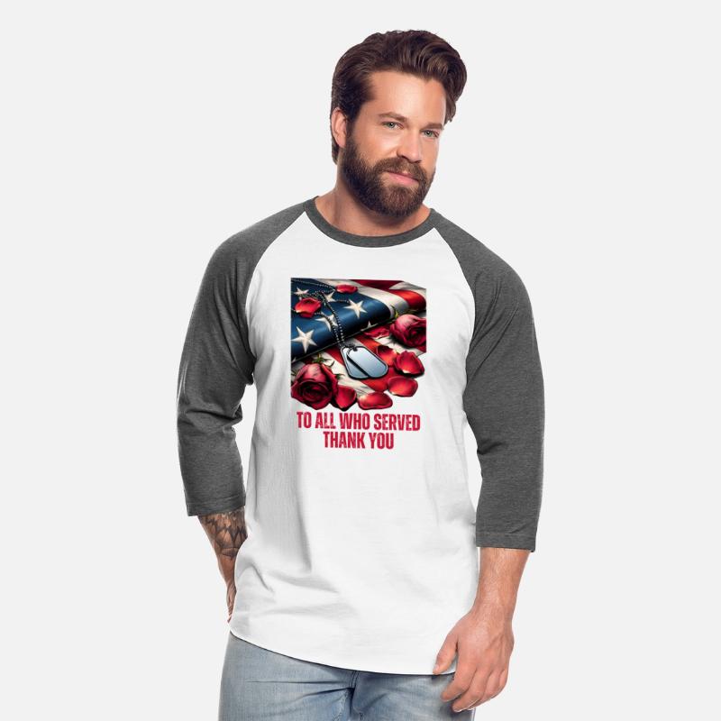 Dog Tags Coins Flag Roses Veterans Day