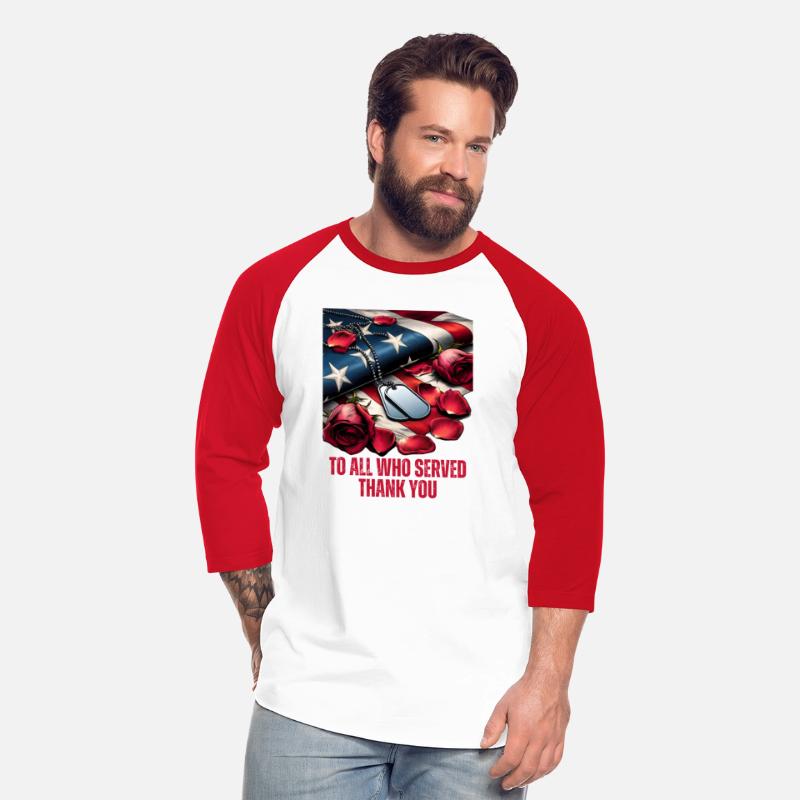 Dog Tags Coins Flag Roses Veterans Day