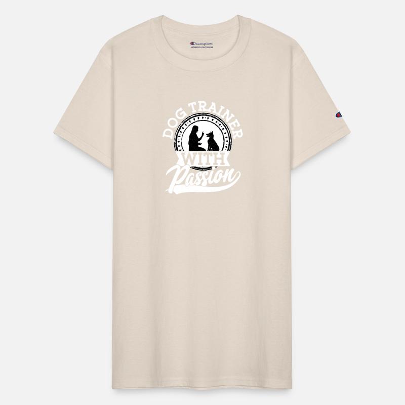 Dog Trainer With Passion Training Job Saying