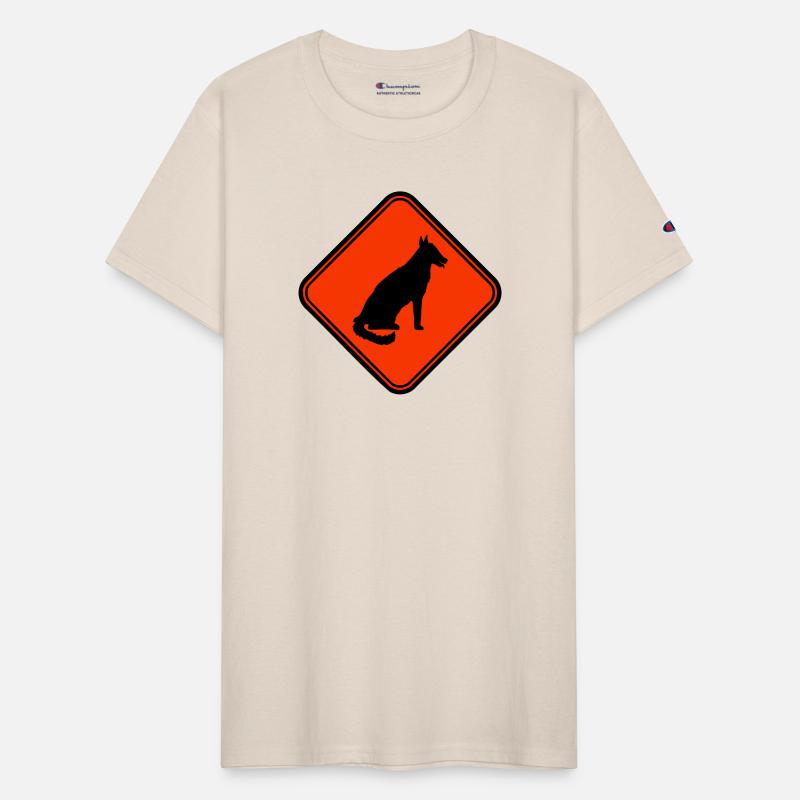 Dog Warning Sign Caution Notice Danger Symbol Cool