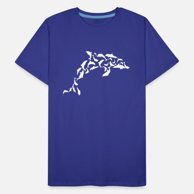 Dolphin Swarm Dolphin Shape Ocean Sea Marine