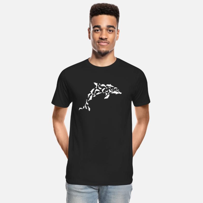 Dolphin Swarm Dolphin Shape Ocean Sea Marine