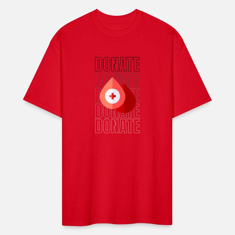 Donate Blood Awareness T-Shirt, Blood Donation