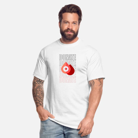 Donate Blood Awareness T-Shirt, Blood Donation