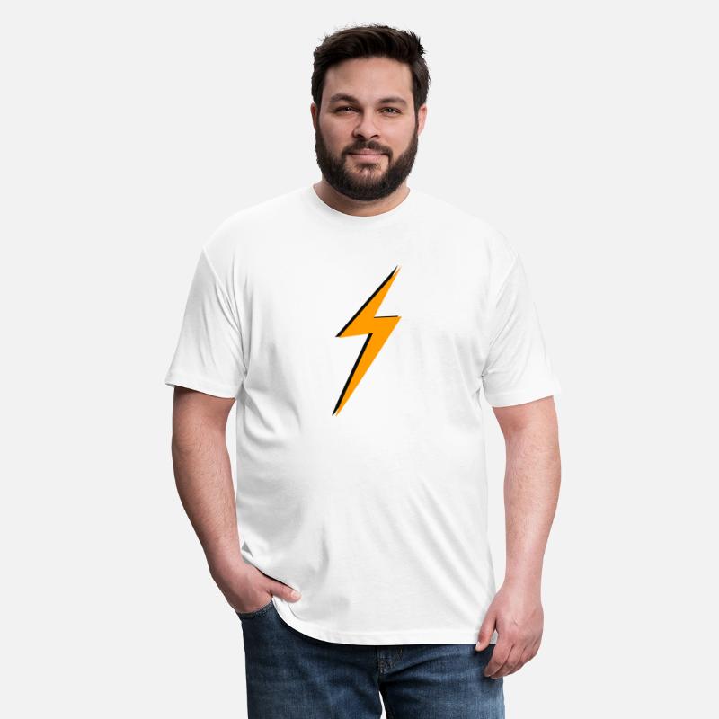 double Lightning Bolt Black And Orange