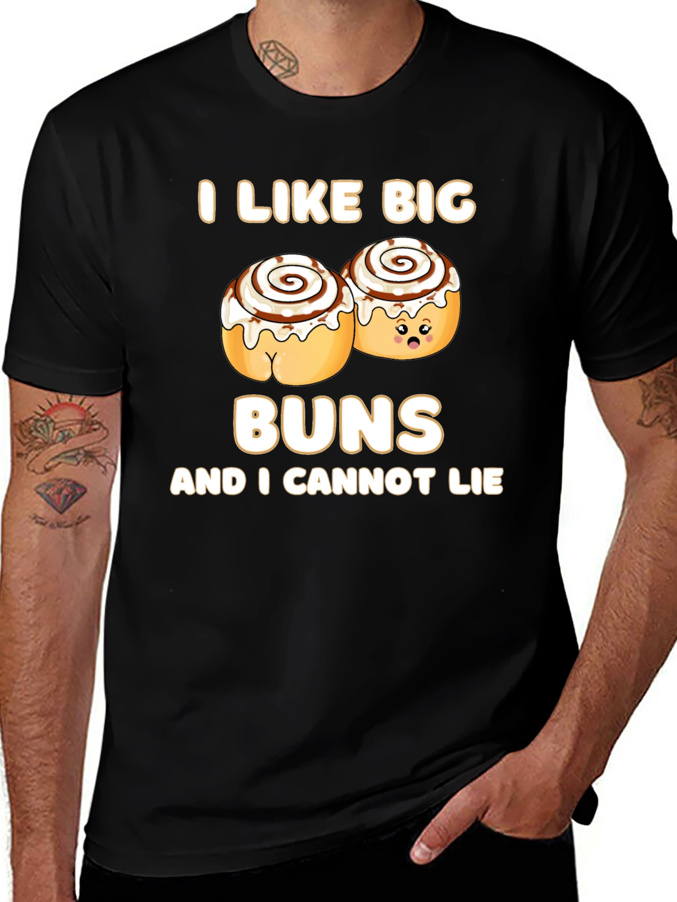Big Buns Funny Graphic Tee