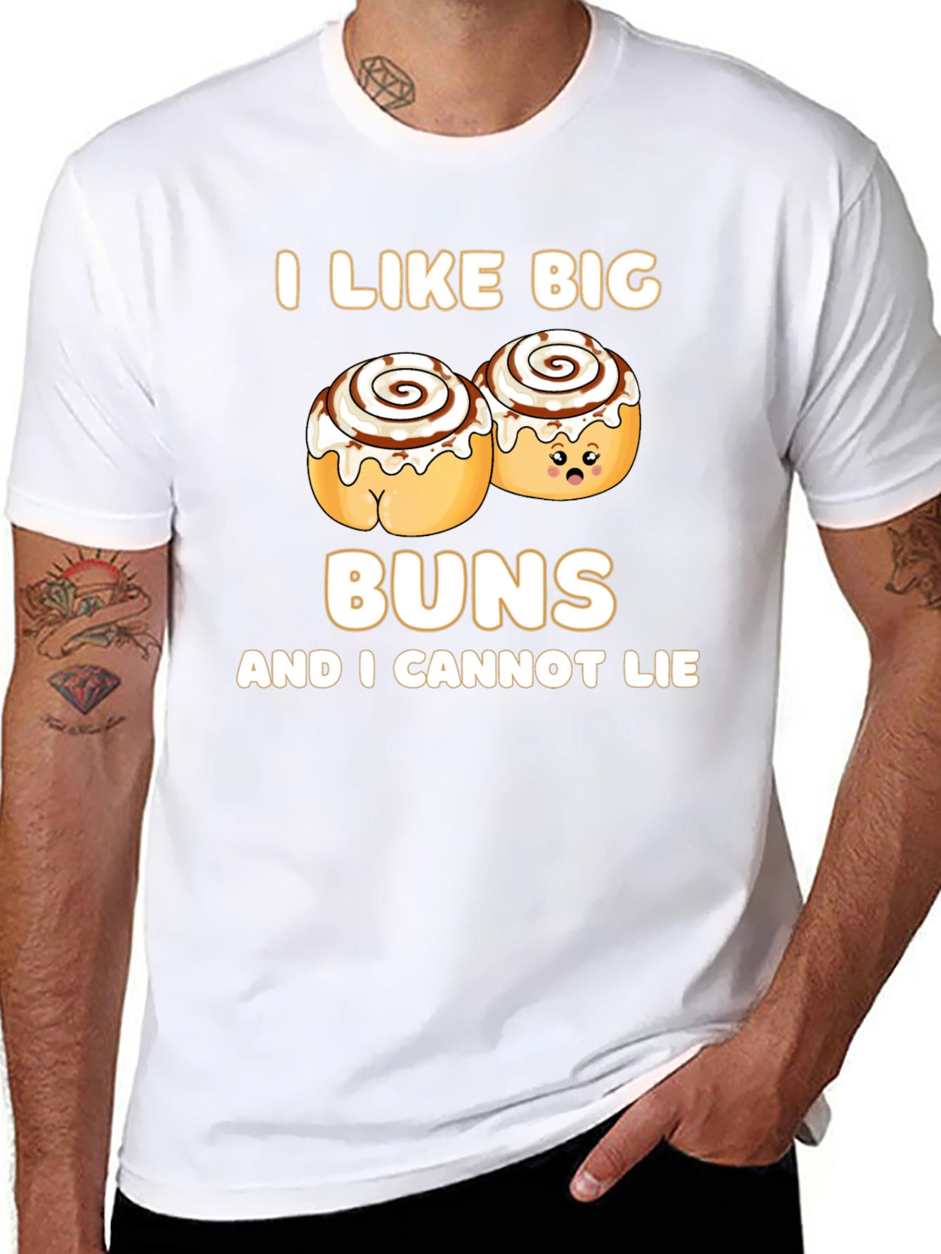 Big Buns Funny Graphic Tee