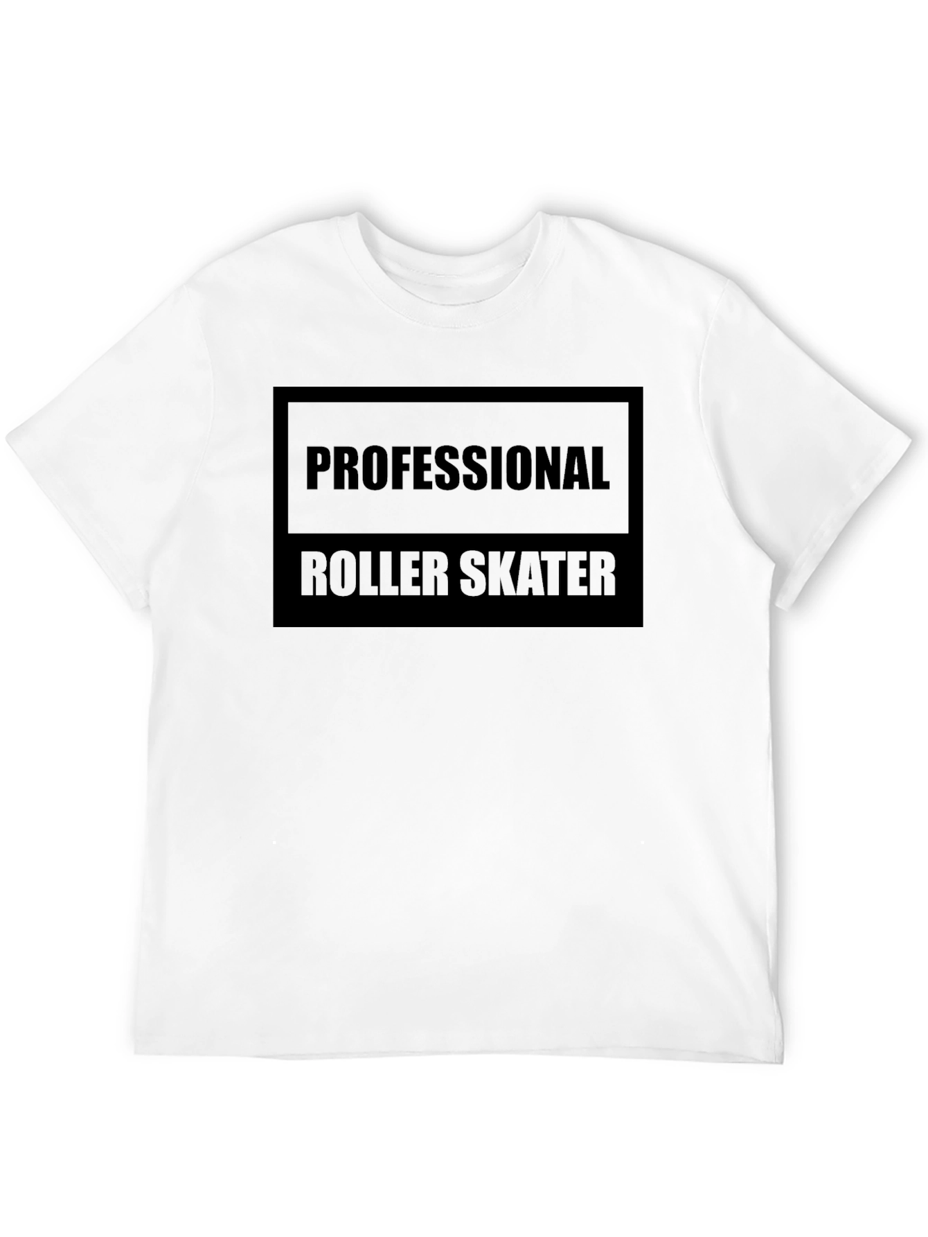 Professional Roller Skater Black T-Shirt