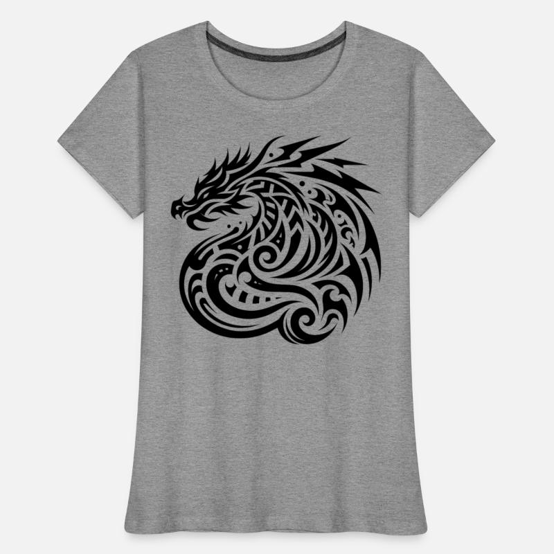 Dragon Tribal Tattoo Unique Artwork Design