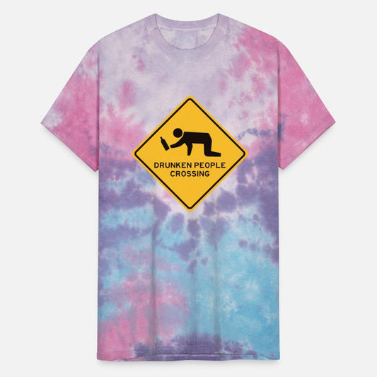 Drunken People Crossing - Weird Road Sign