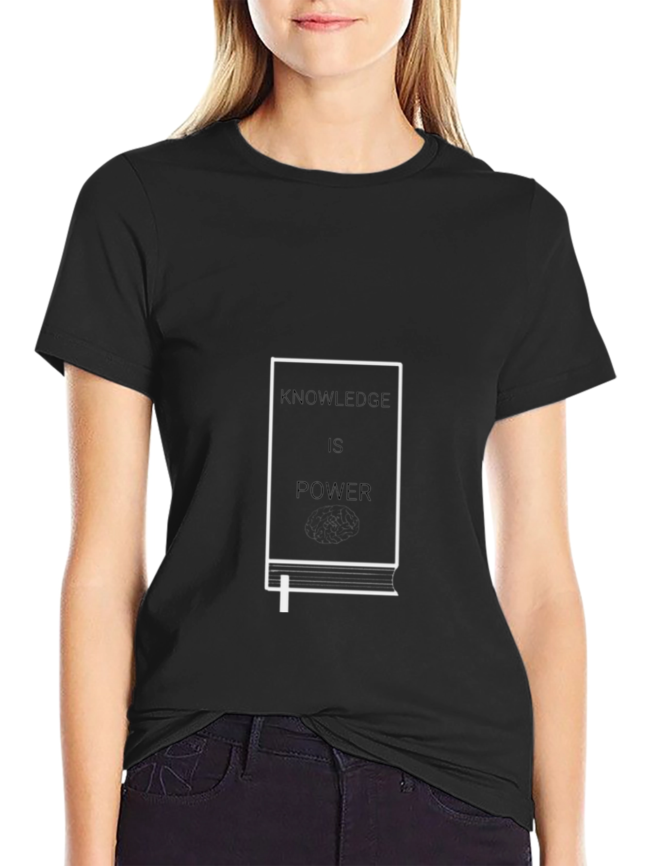 Knowledge is Power Book T-Shirt