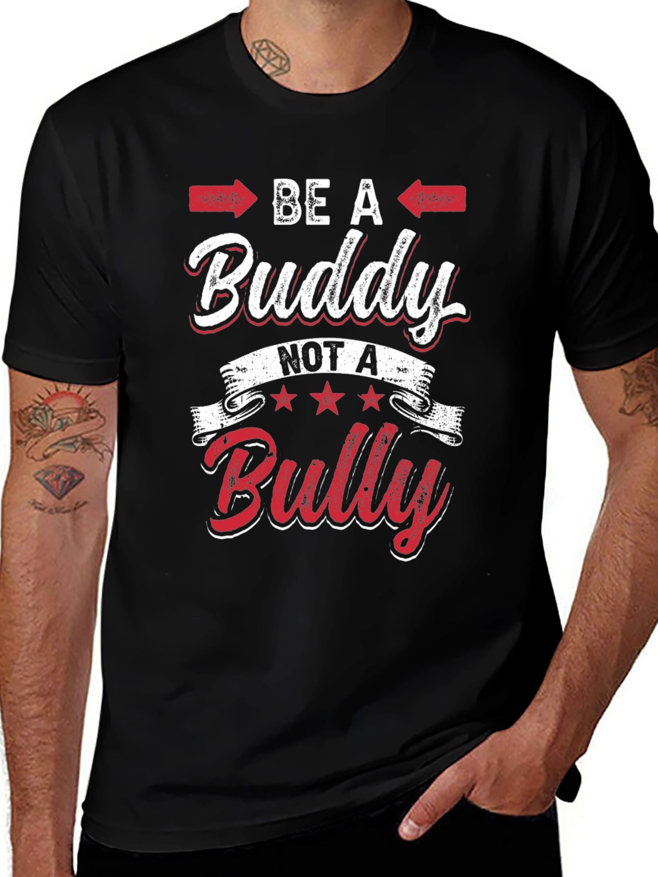 Be a Buddy Not a Bully Graphic Tee