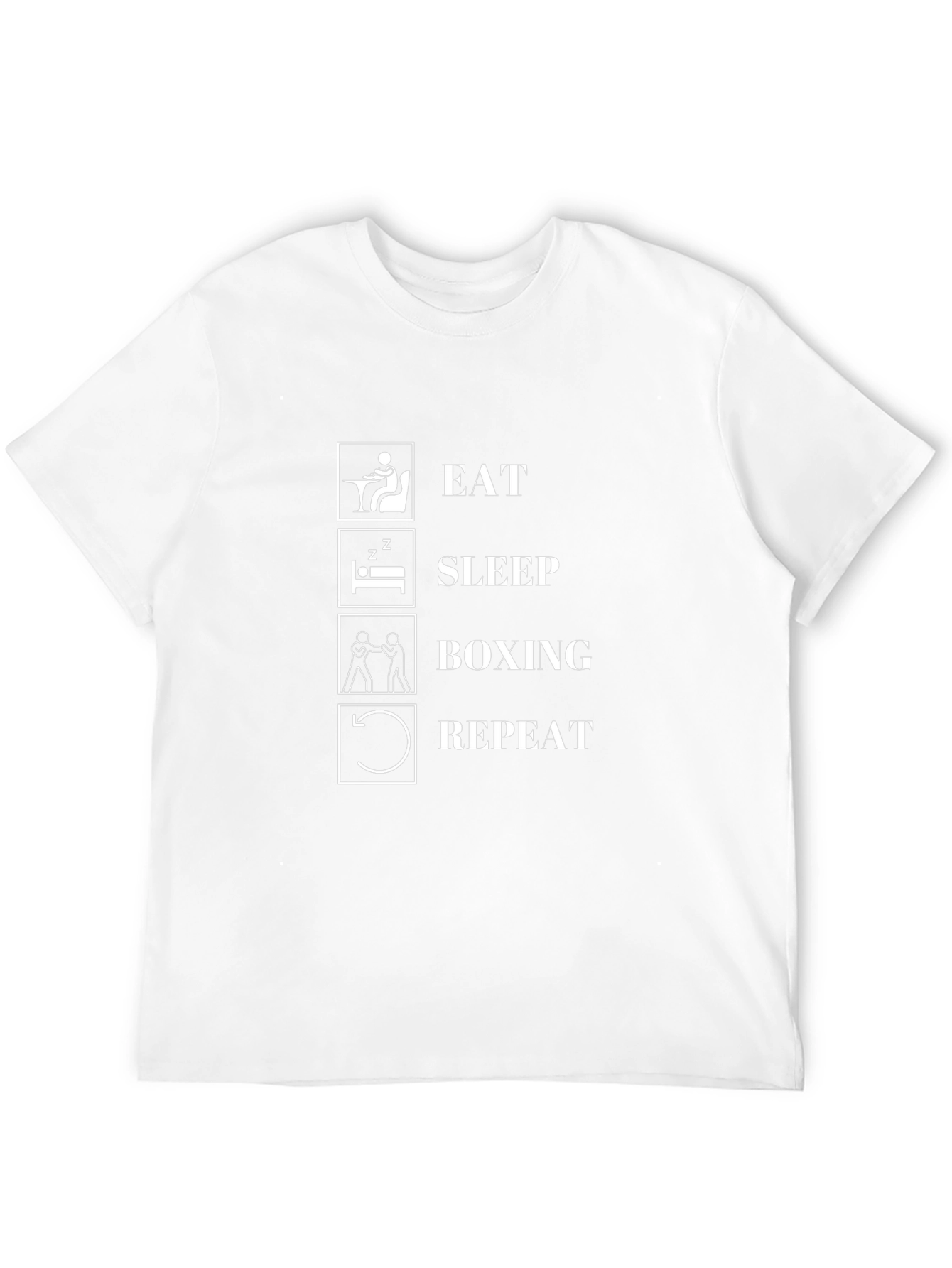 Eat Sleep Boxing Repeat T-Shirt
