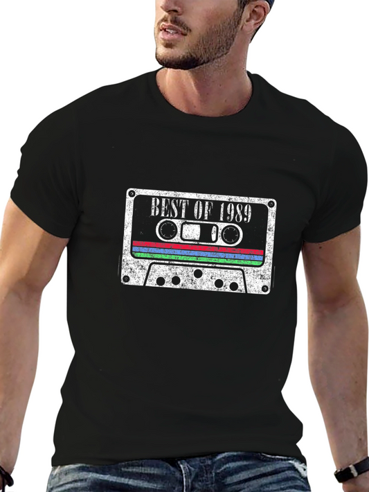 Best of 1989 Cassette Tape Graphic T-Shirt