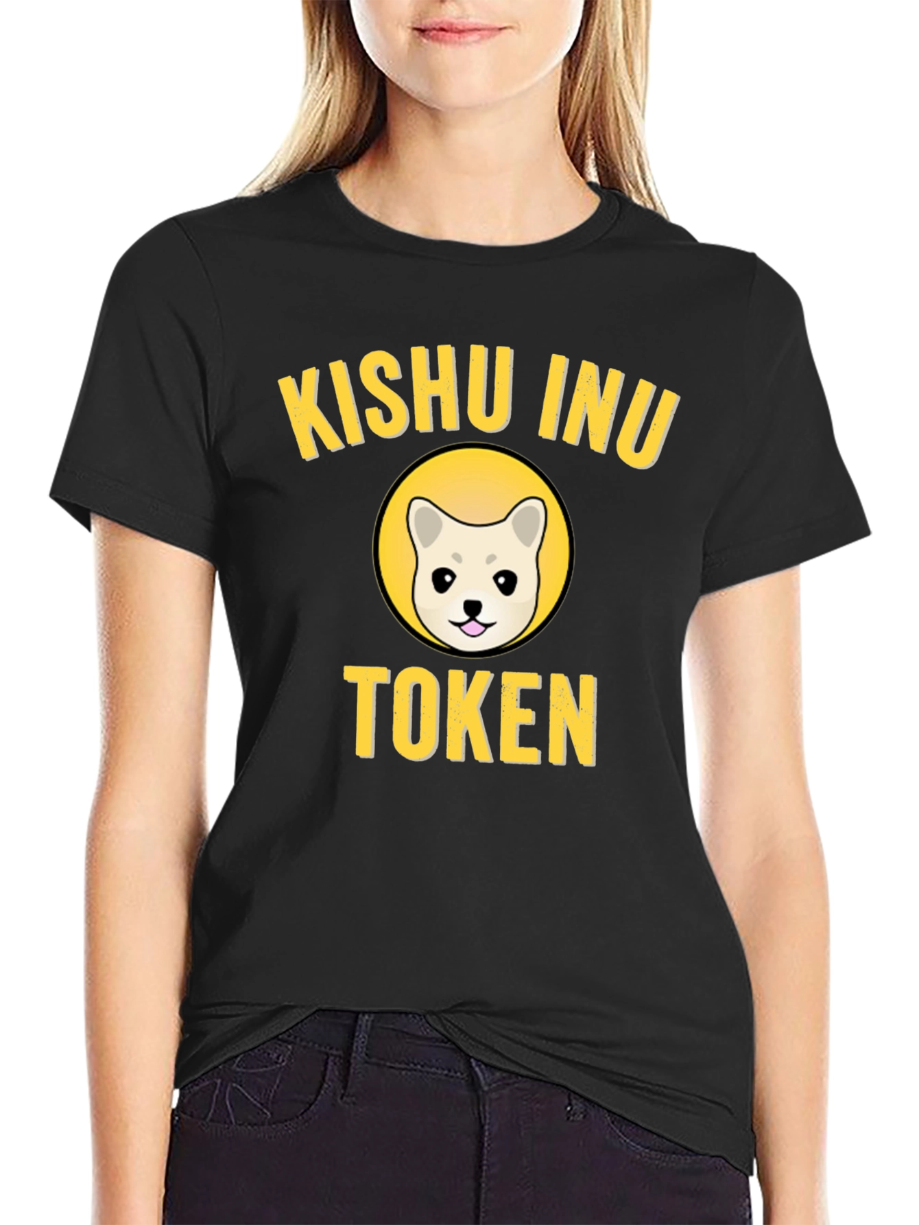 Kishu Inu Token Graphic T-Shirt - Crypto Doge