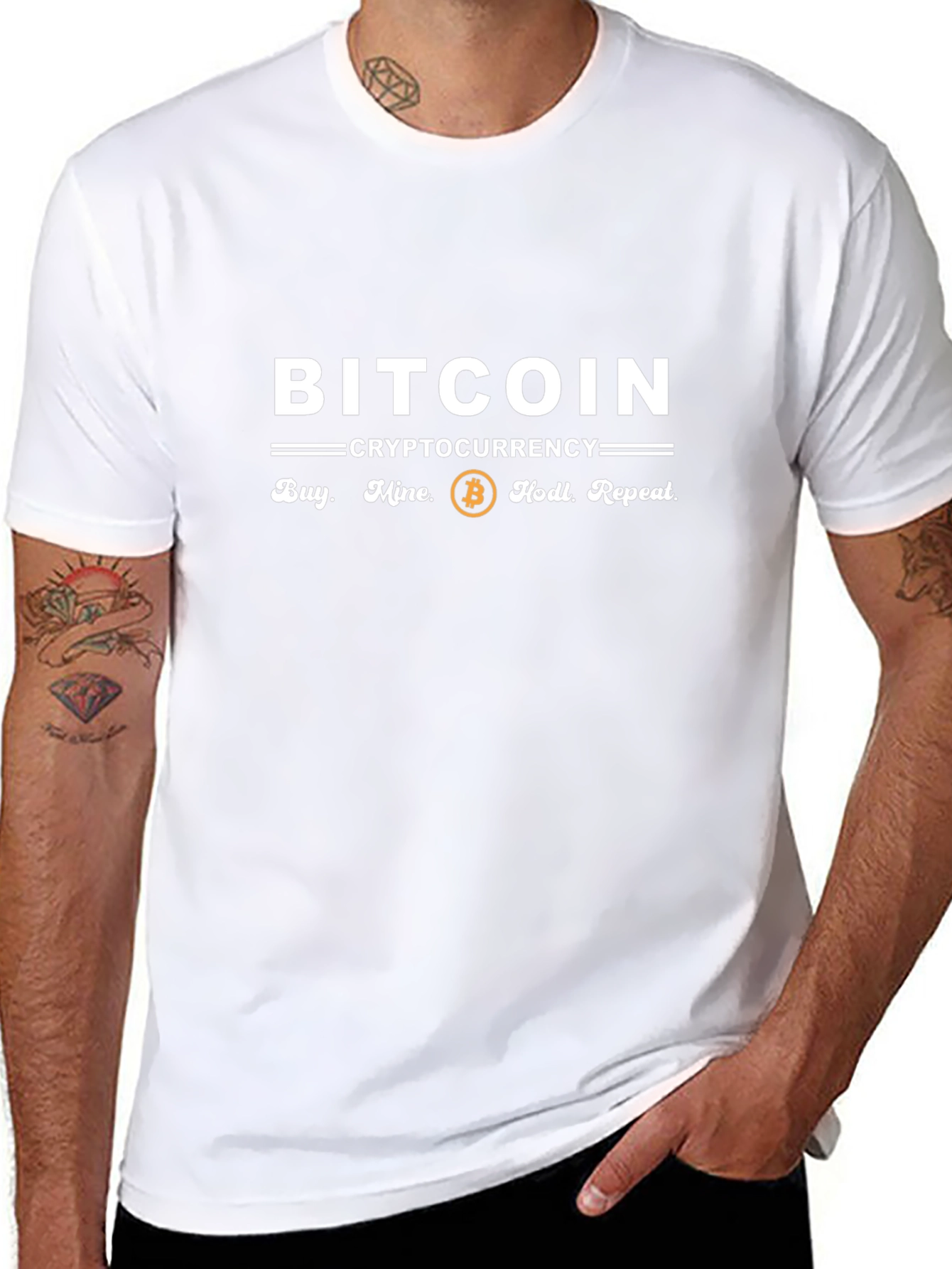 Bitcoin Cryptocurrency T-Shirt