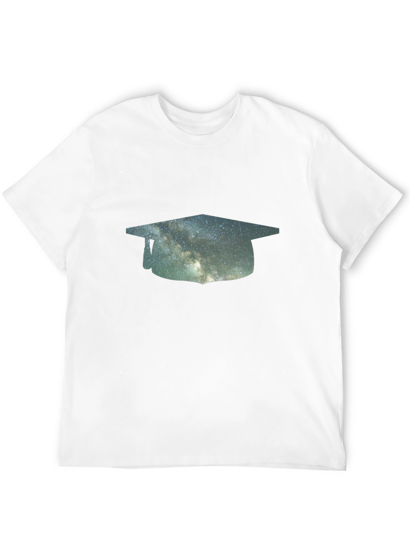 Graduation Cap Galaxy Graphic Tee