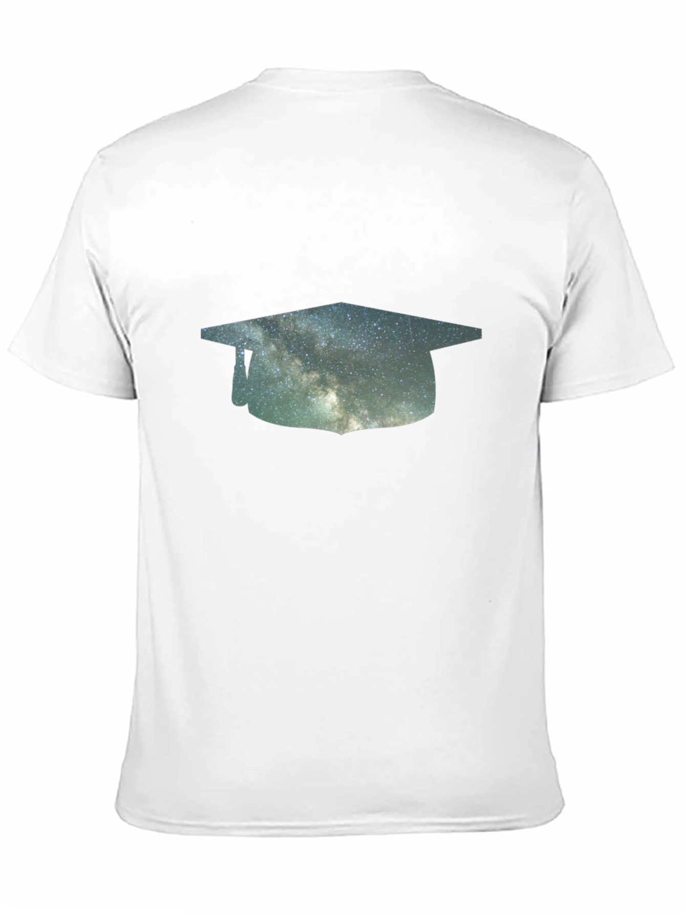 Graduation Cap Galaxy Graphic Tee