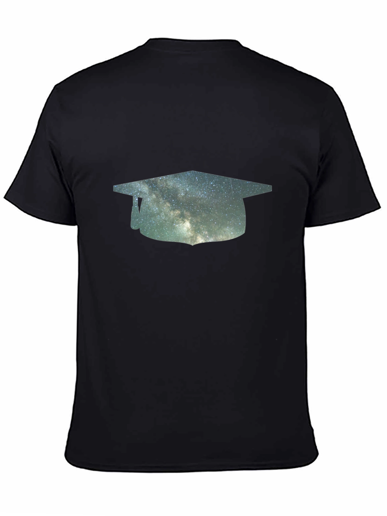 Graduation Cap Galaxy Graphic Tee