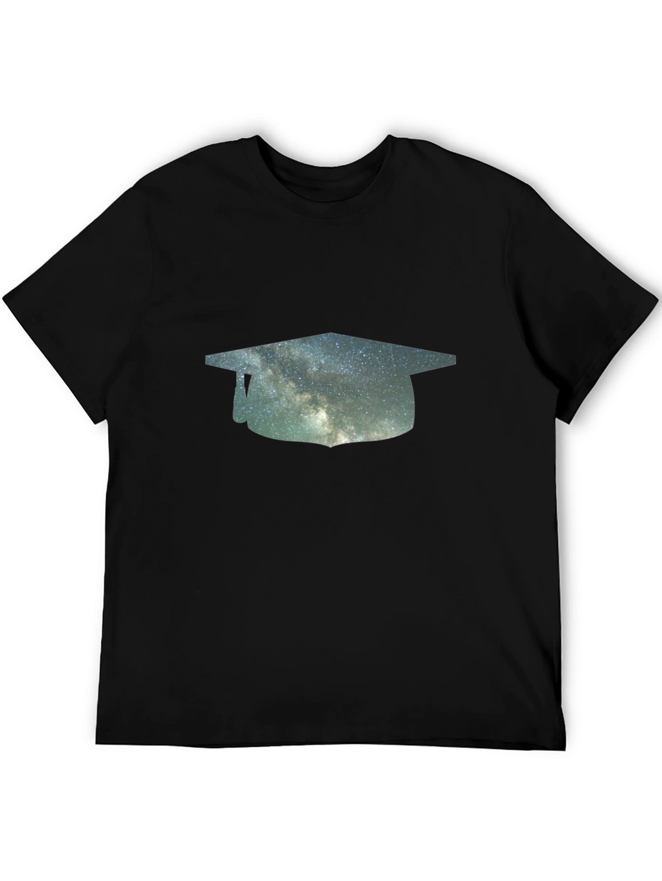 Graduation Cap Galaxy Graphic Tee