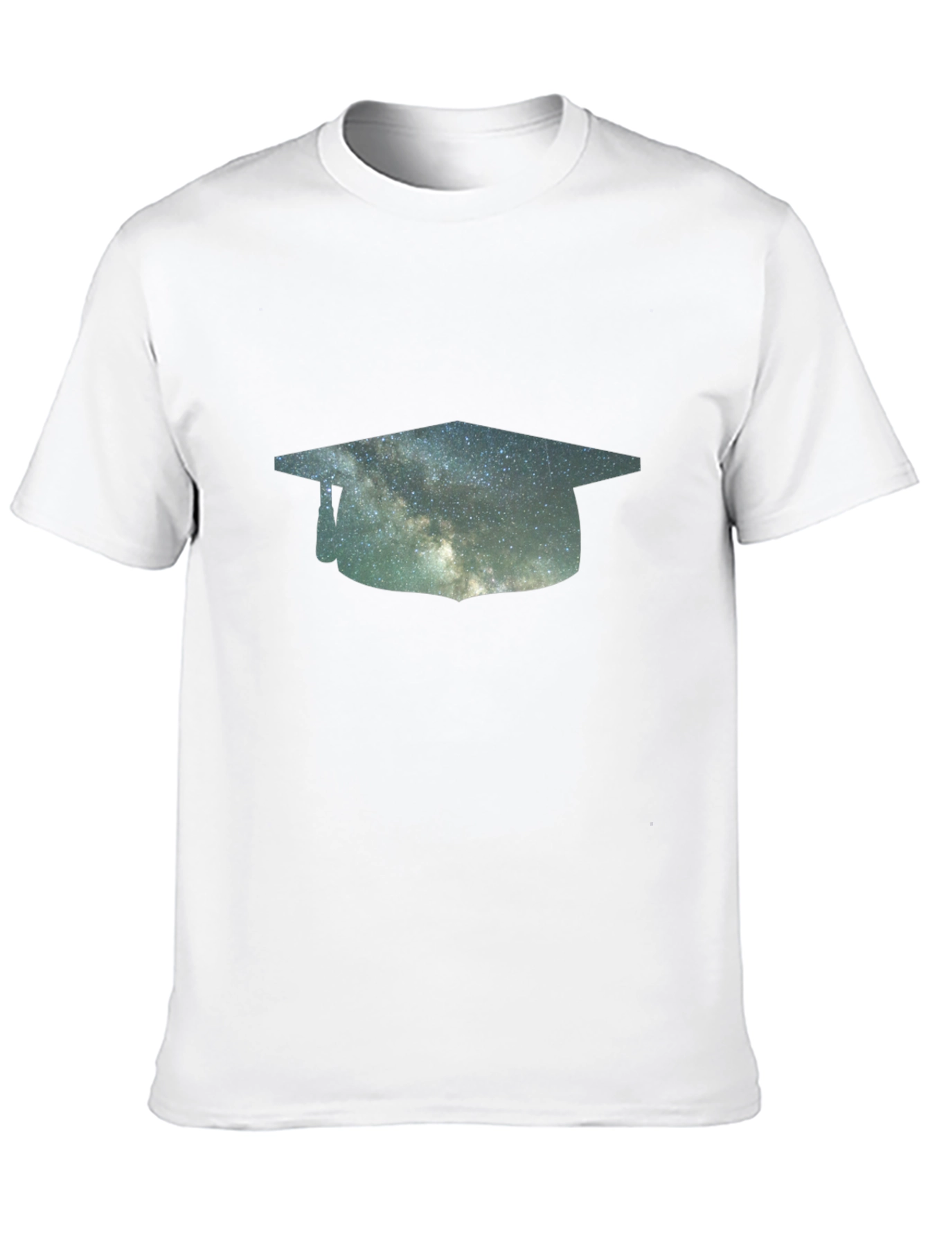 Graduation Cap Galaxy Graphic Tee