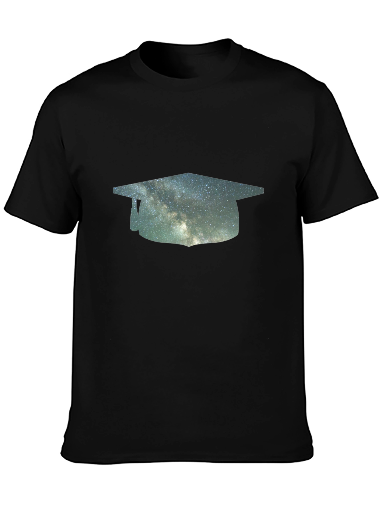 Graduation Cap Galaxy Graphic Tee