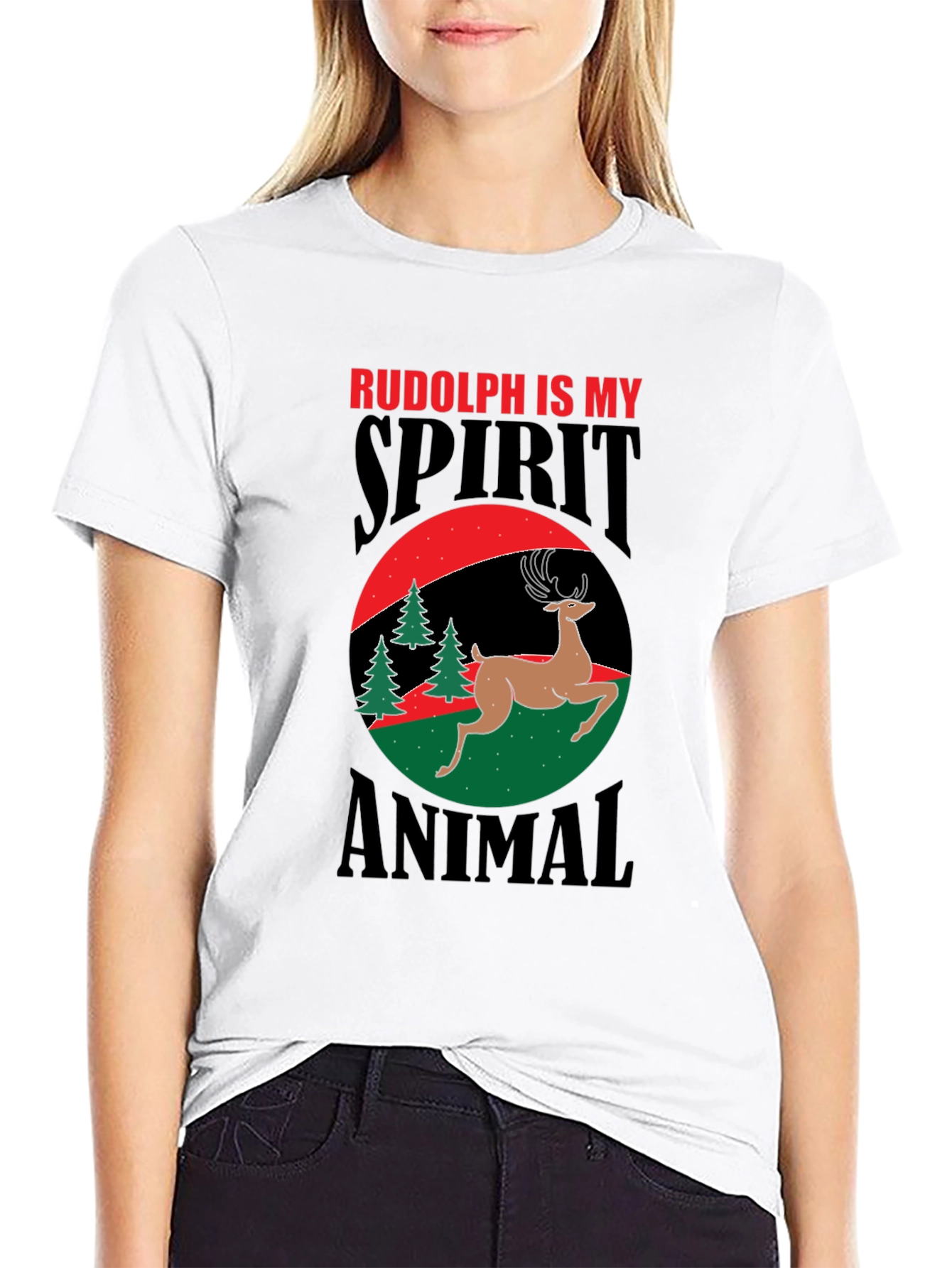 Rudolph is My Spirit Animal T-Shirt