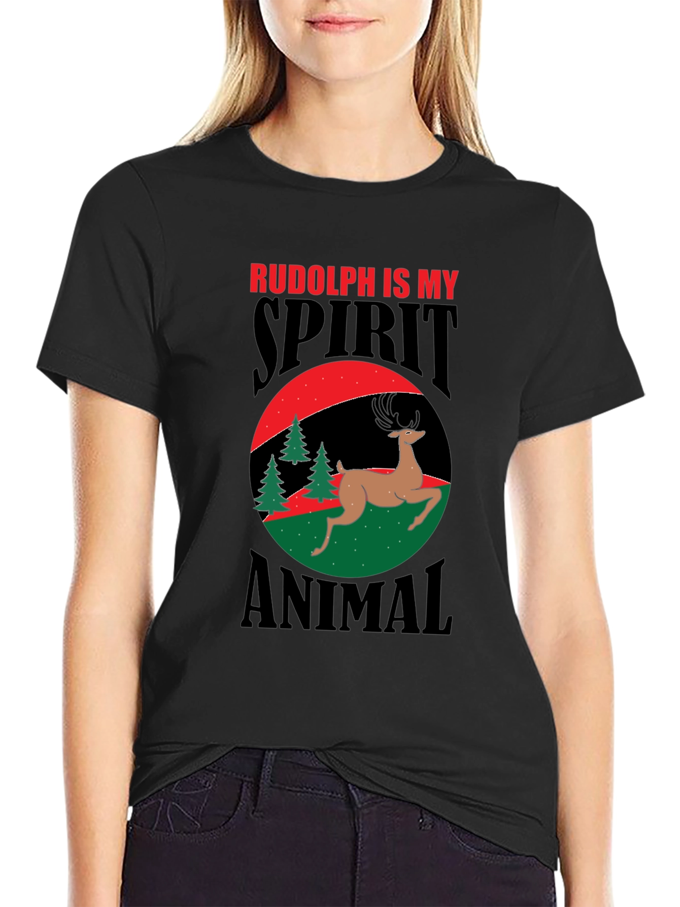 Rudolph is My Spirit Animal T-Shirt
