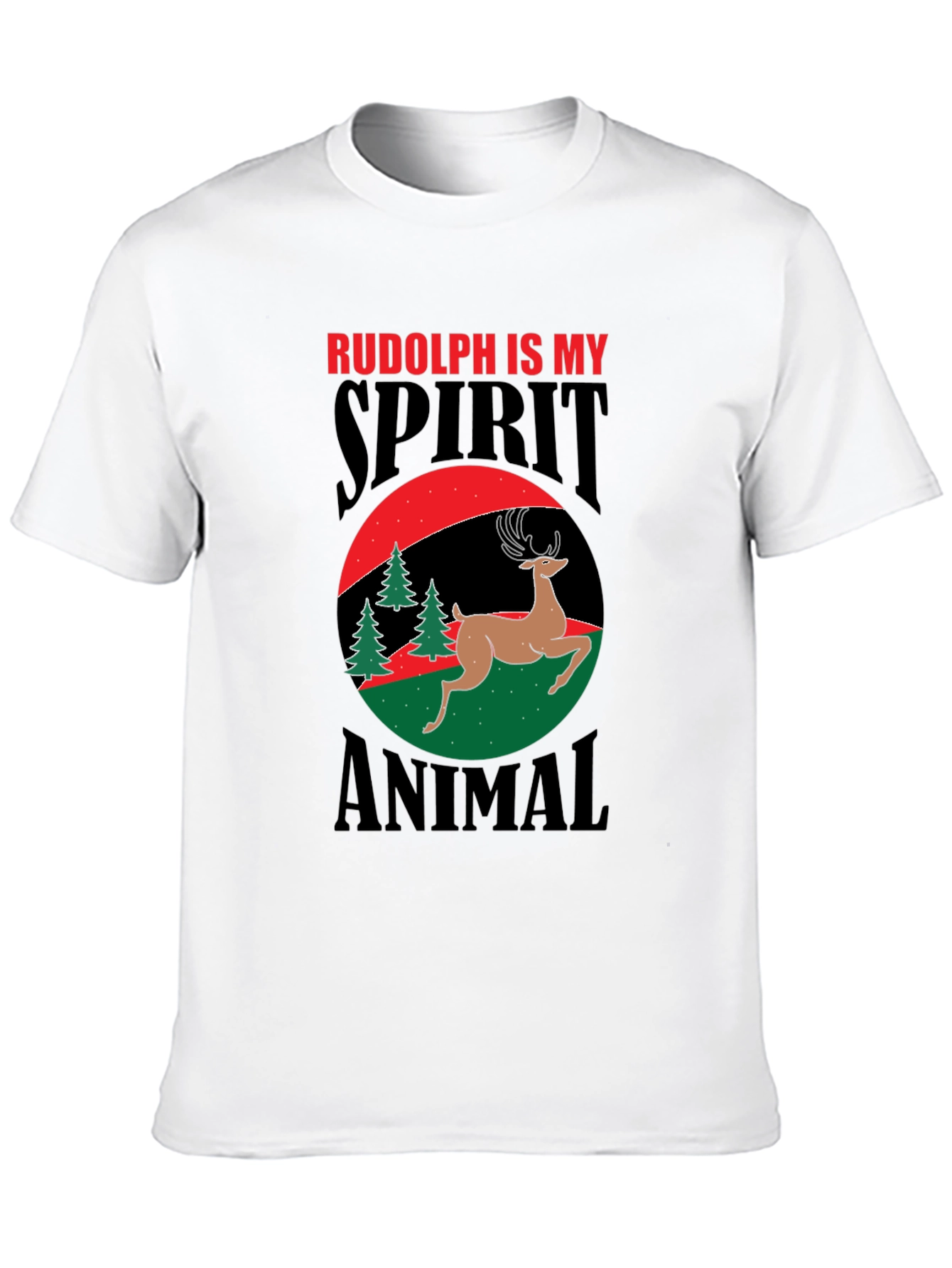 Rudolph is My Spirit Animal T-Shirt