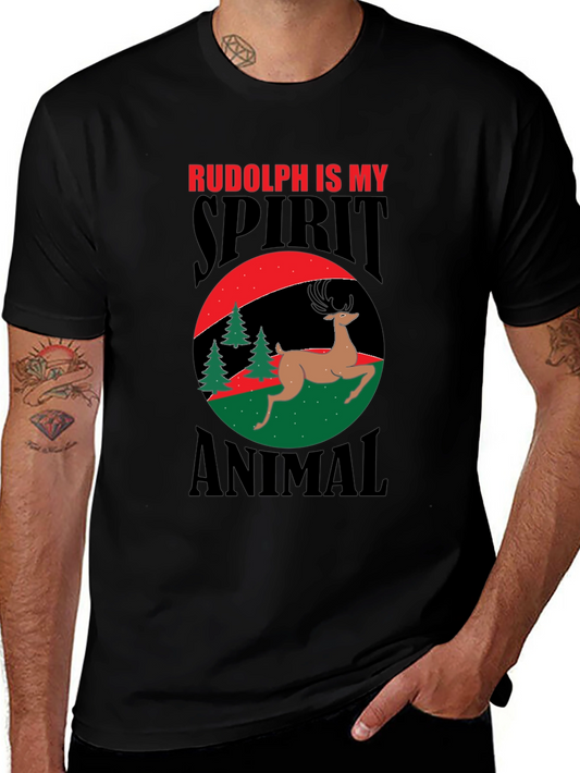 Rudolph is My Spirit Animal T-Shirt