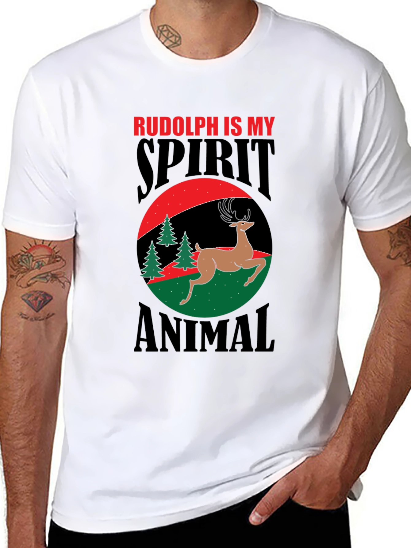 Rudolph is My Spirit Animal T-Shirt
