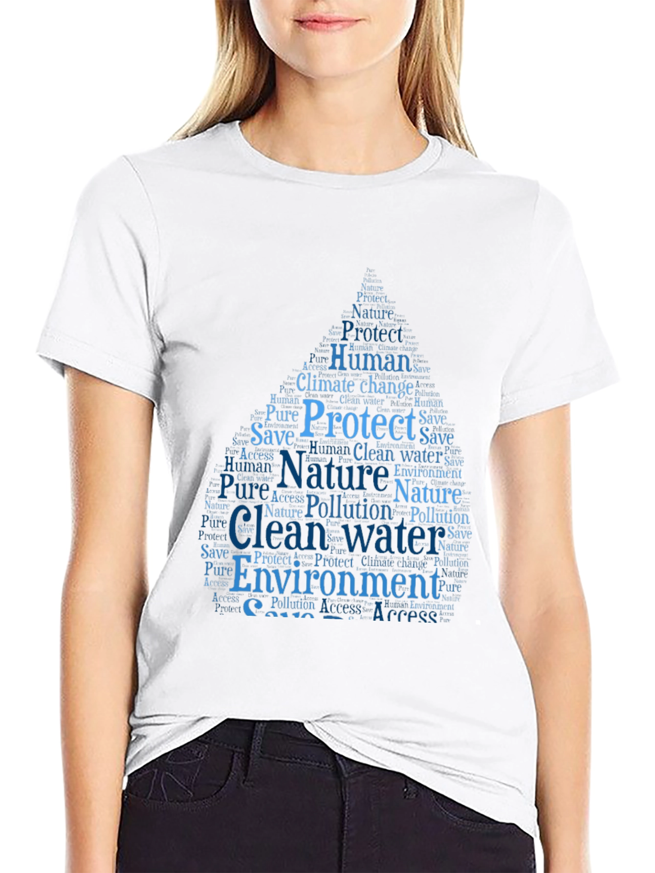 Environment Protect T-Shirt - Climate Change Awareness