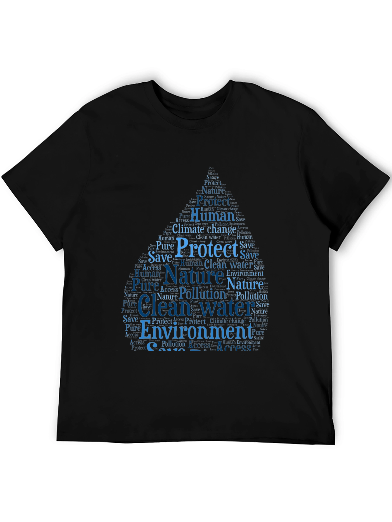 Environment Protect T-Shirt - Climate Change Awareness