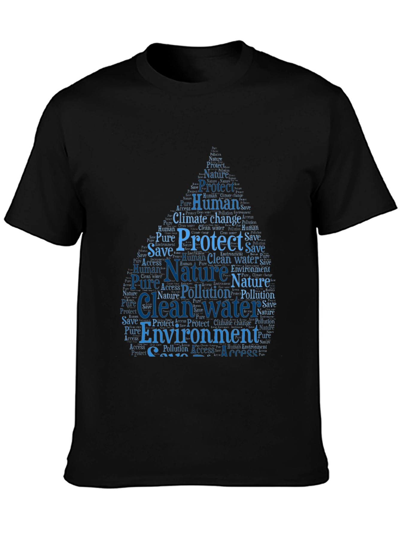 Environment Protect T-Shirt - Climate Change Awareness